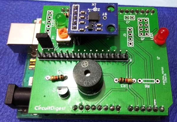 Earthquake Detection Signalling Circuit Diagram - Circuit Diagram