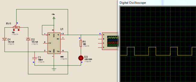 Pwm Circuit Diagram Using 555