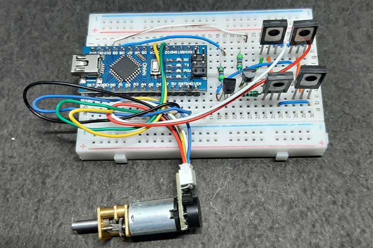 Design an Arduino Based Encoder Motor using PID Controller