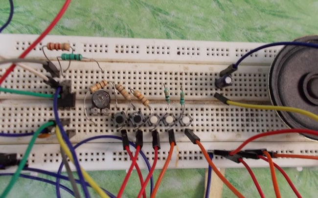 Circuit Diagram Of Piano Using 555 Timer - Circuit Diagram