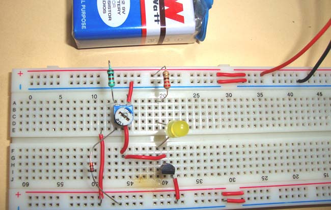 Schematic Diagram Of Temperature Sensor