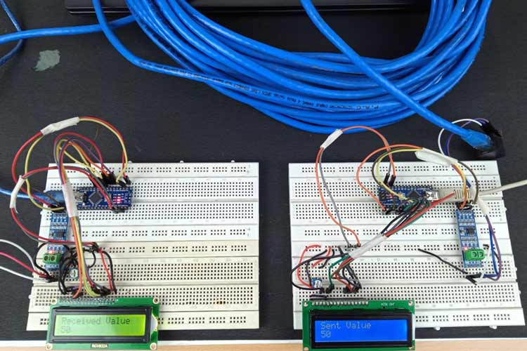 Long Distance Wired Serial Communication with Arduino using RS485 and
