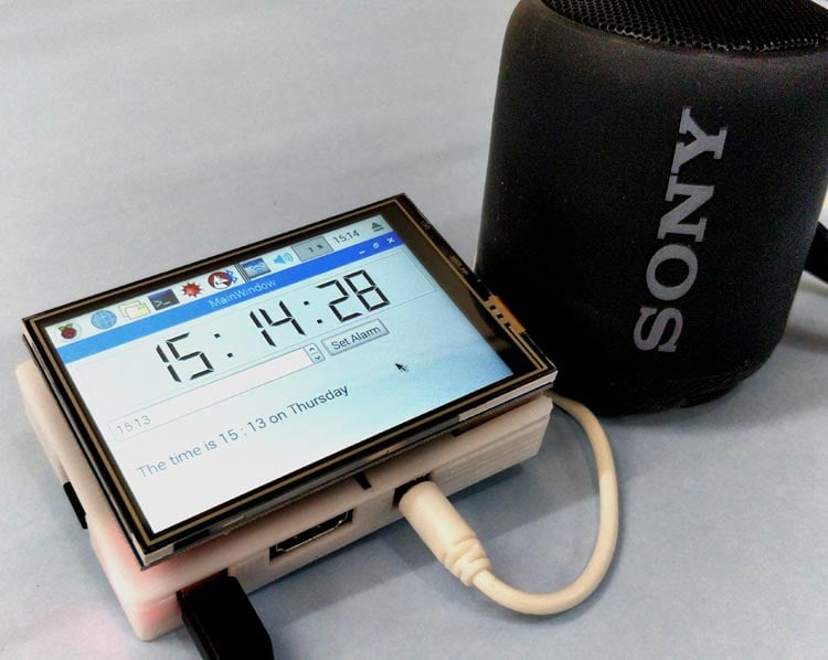 Python Alarm Clock Raspberry Pi Raspberry