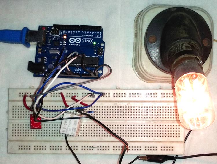 How To Make Led Bulb Circuit At Home Using Arduino Uno » Wiring Draw ...