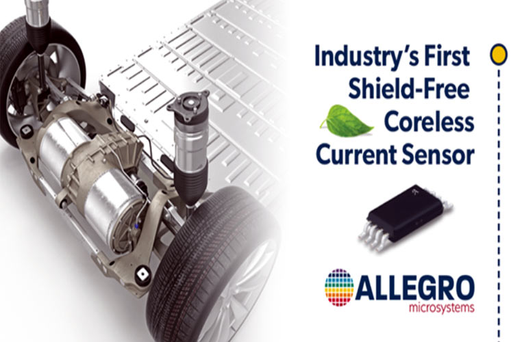Coreless Current Sensor, ACS37612 Measures Currents from
