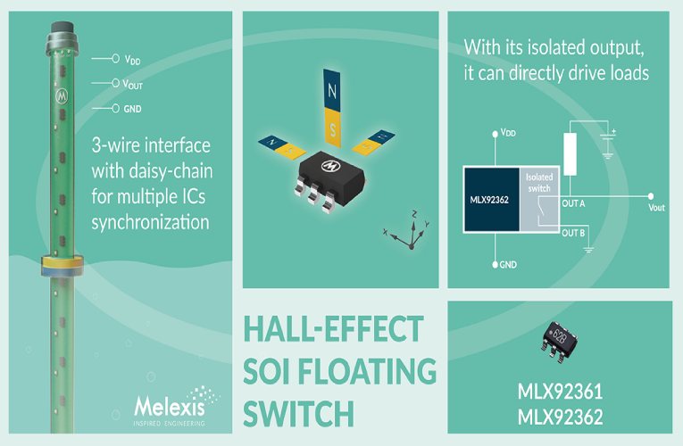 Isolated Output Programmable Hall Effect Switches Deliver Failurefree
