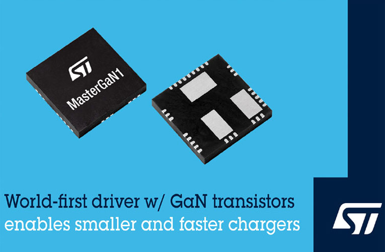 STMicroelectronics Pioneers Smaller and Faster Chargers and Power