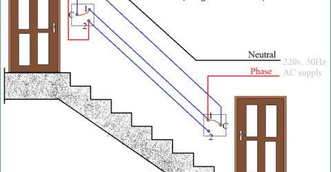 How To Connect A 2 Way Switch With Circuit Diagram