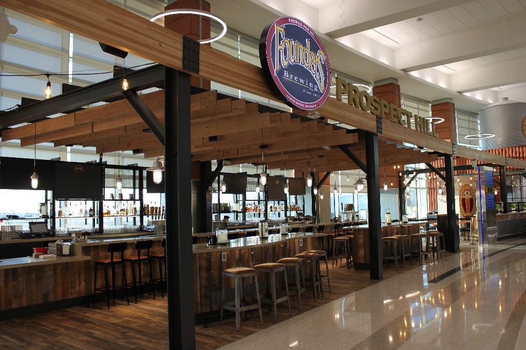Founders Prospect Hill Brewhouse, Gerald R. Ford International Airport Circuit Electric