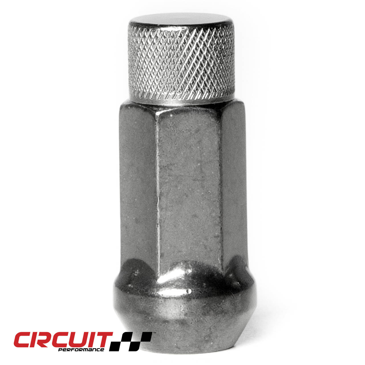 Steel CP50 Extended Hex Lug Nut for Aftermarket Wheels 1/2"20