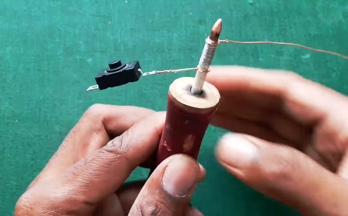 How To Make A 12V Soldering Iron At Home DIY Project