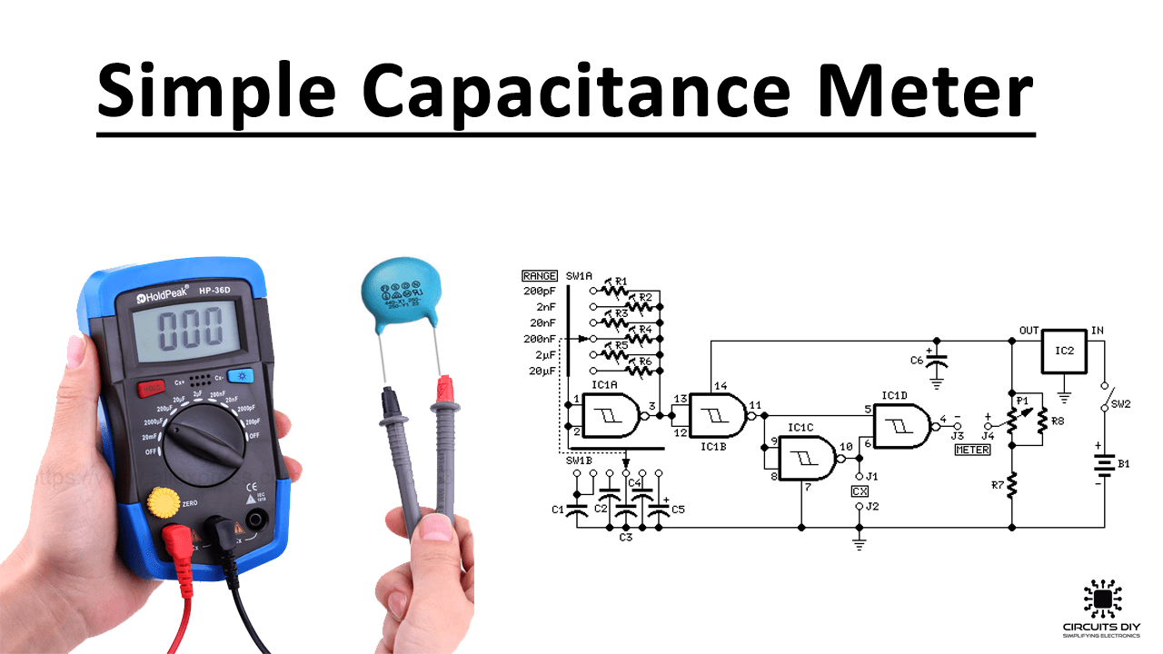 Capacitance Meter Schematic