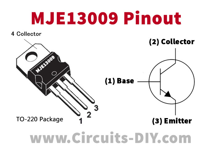 13009 MJE13009 Transistor Pinout, Equivalents, Uses, Specs,, 42% OFF