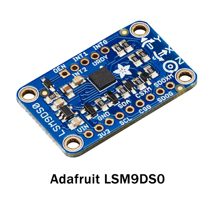 Adafruit LSM9DS0 Accelerometer, and Gyroscope Module