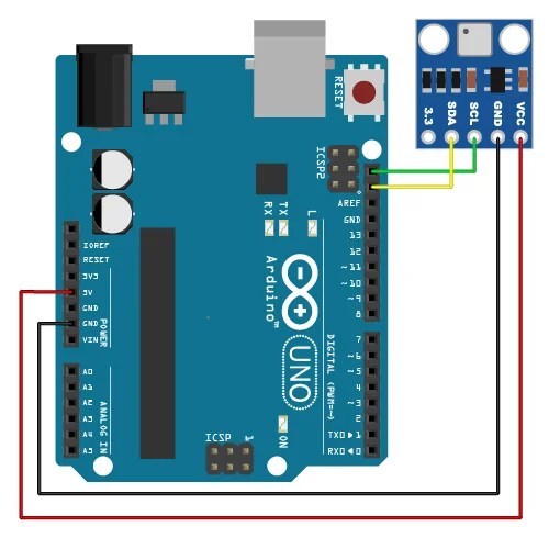 Arduino Pressure Measurement BMP180