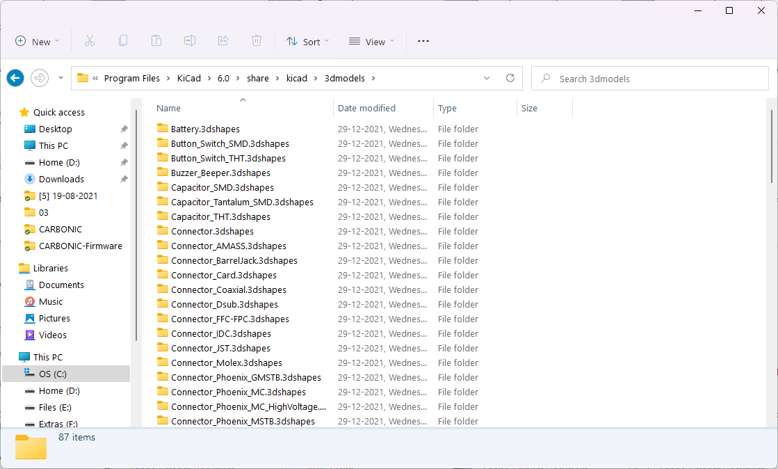 How to Install KiCad Version 6 and Organize Part Libraries