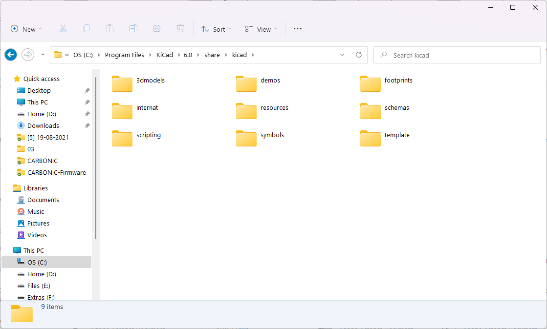How to Install KiCad Version 6 and Organize Part Libraries