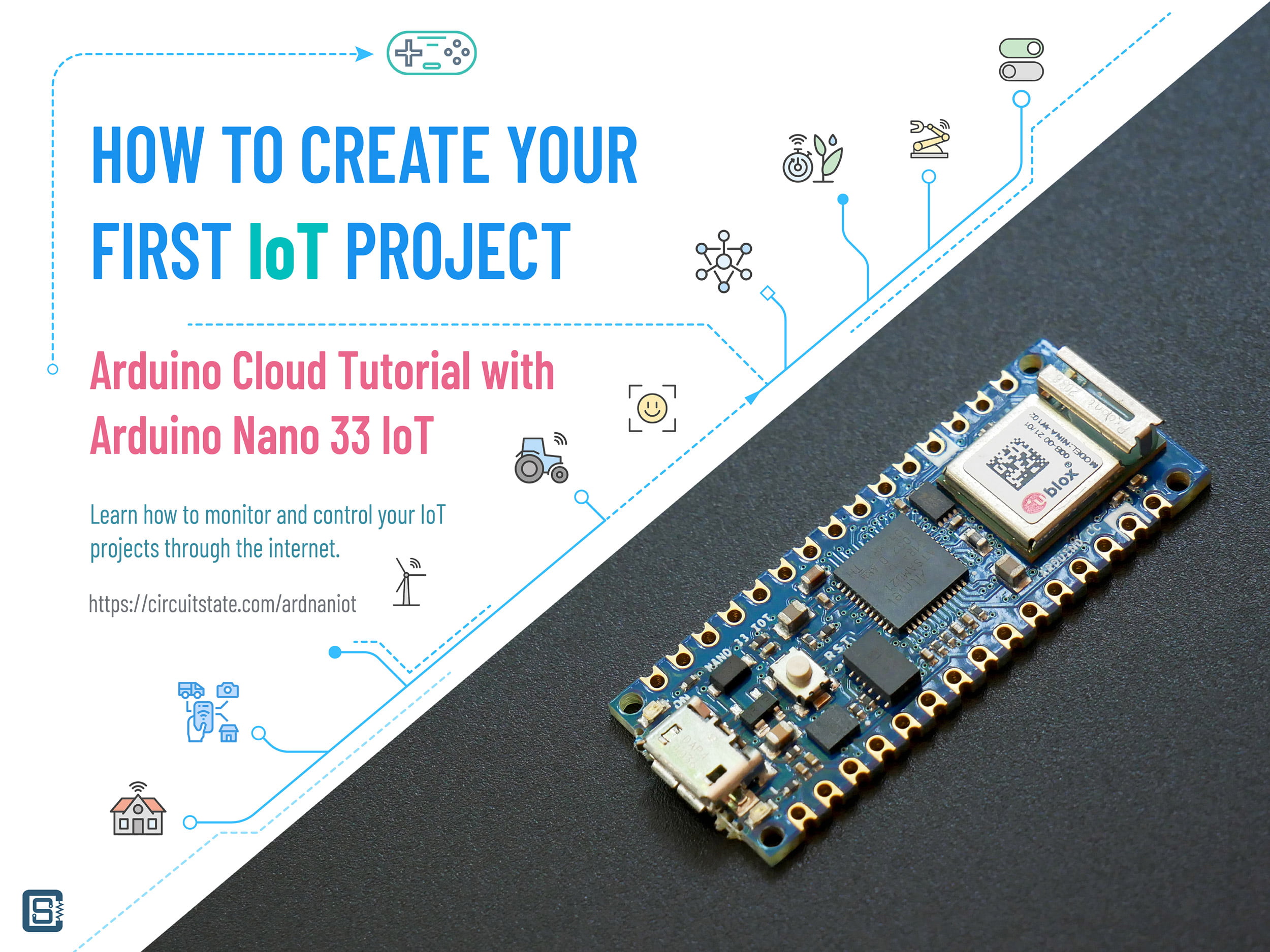How to Create Your First IoT Project Arduino Cloud Tutorial with