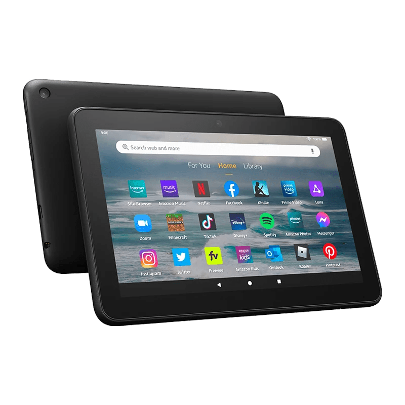 Amazon Fire 7 16GB (2022) Black Circuit Zone