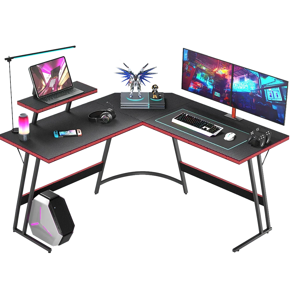 Homall LShaped Gaming Desk Circuit Zone