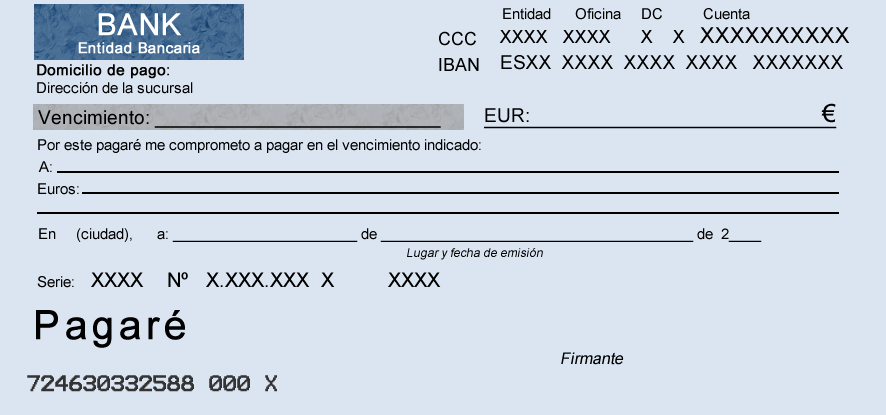 ¿Cómo rellenar un pagaré? Circulantis