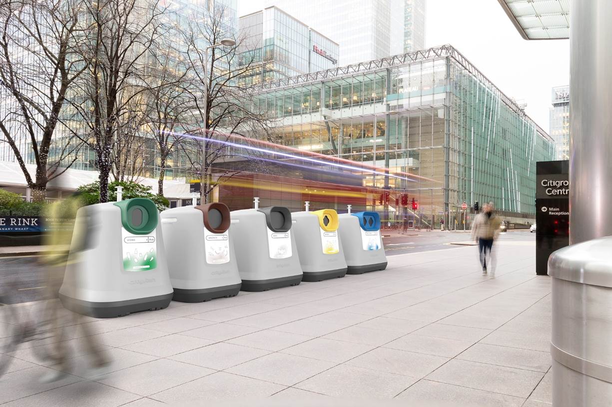 City Bins punkten mit Sicherheit und Ästhetik