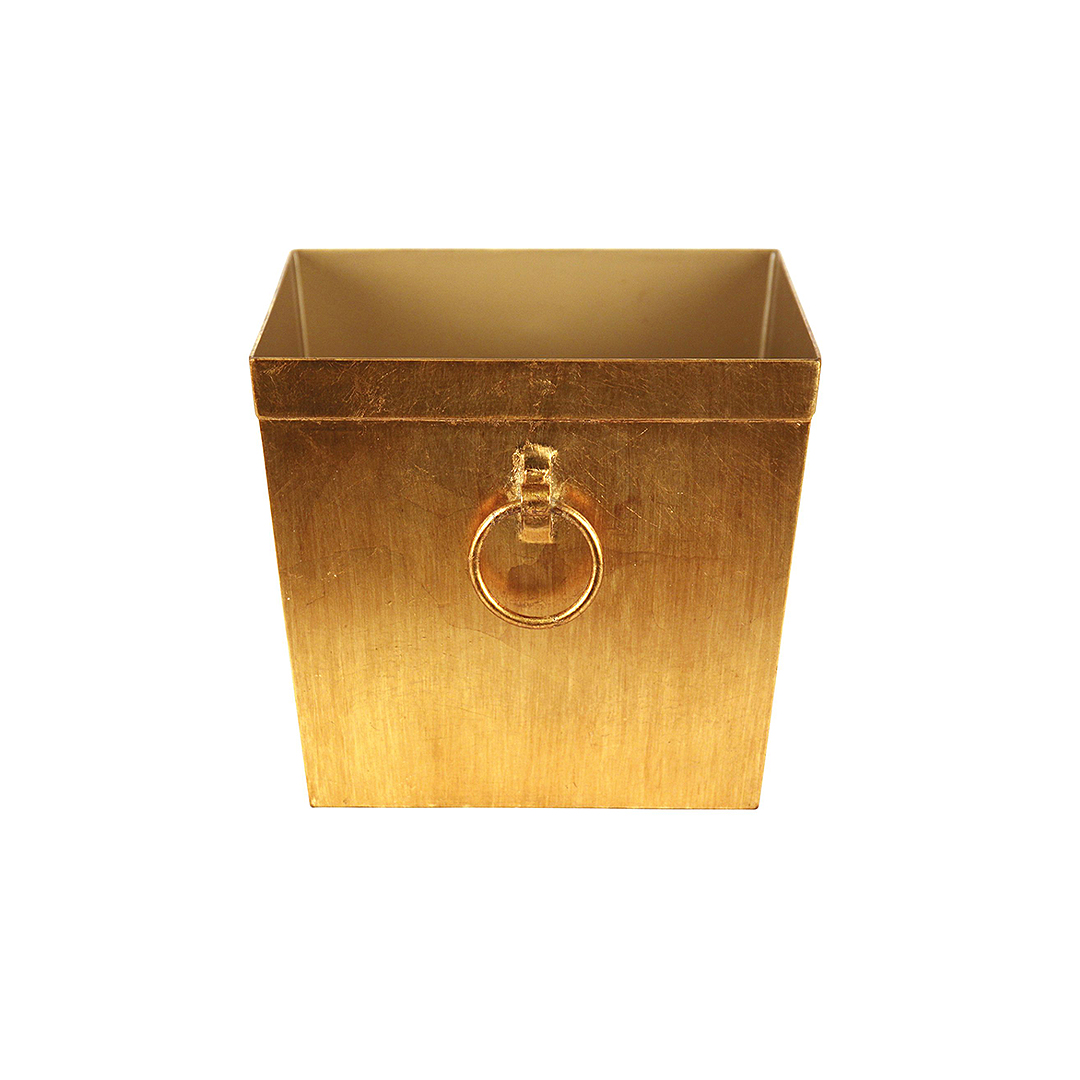 Gold Planter with Ring Circus 25 Vases & Planter Home Decor