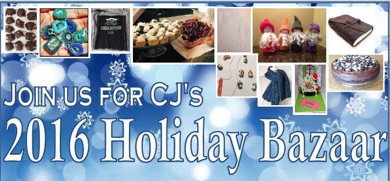 Holiday Bazaar December 14 Circus Juventas