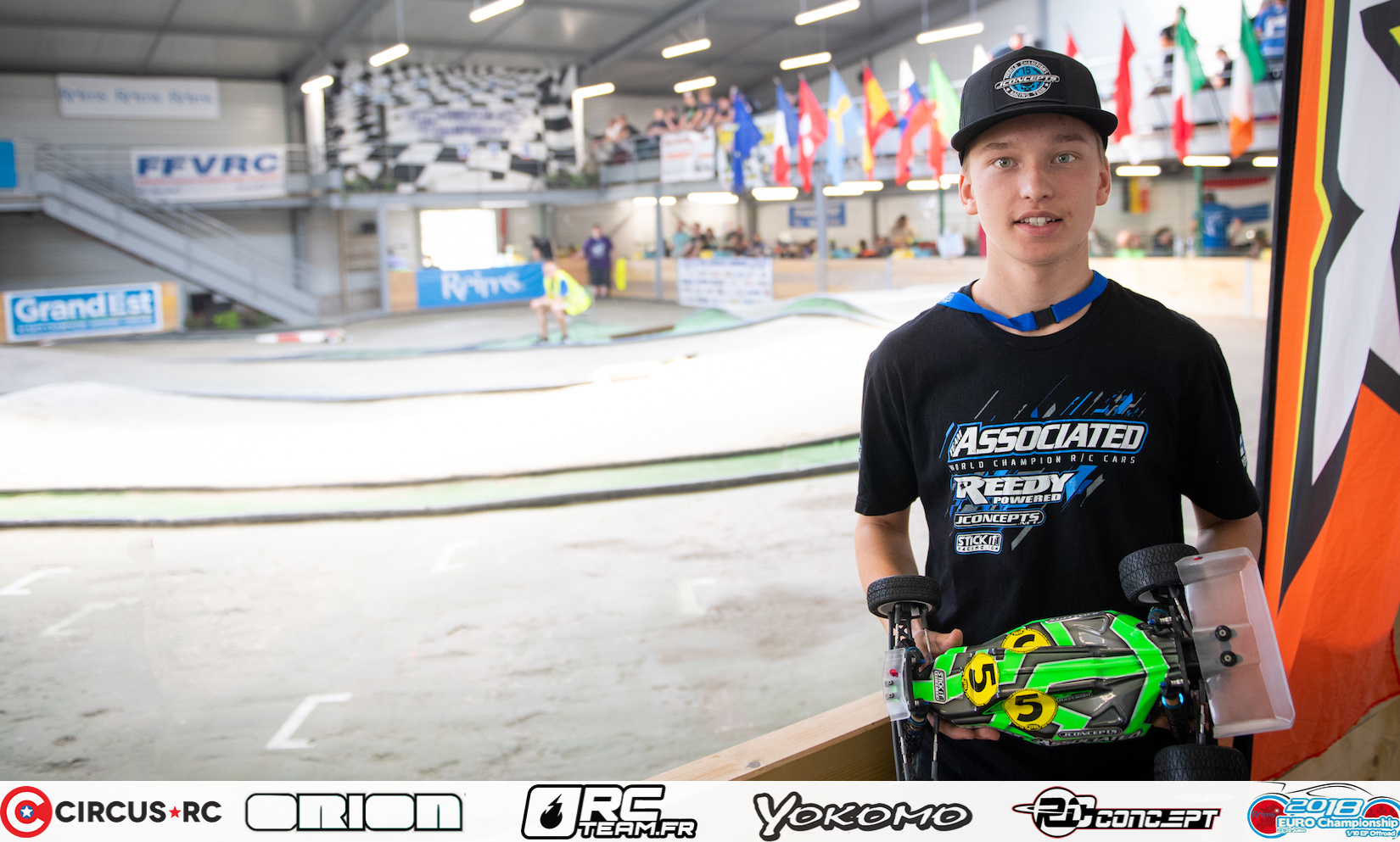 Joona Haatanen TQ la Q4 de l'Euro 1/10 2WD - Circus RC News