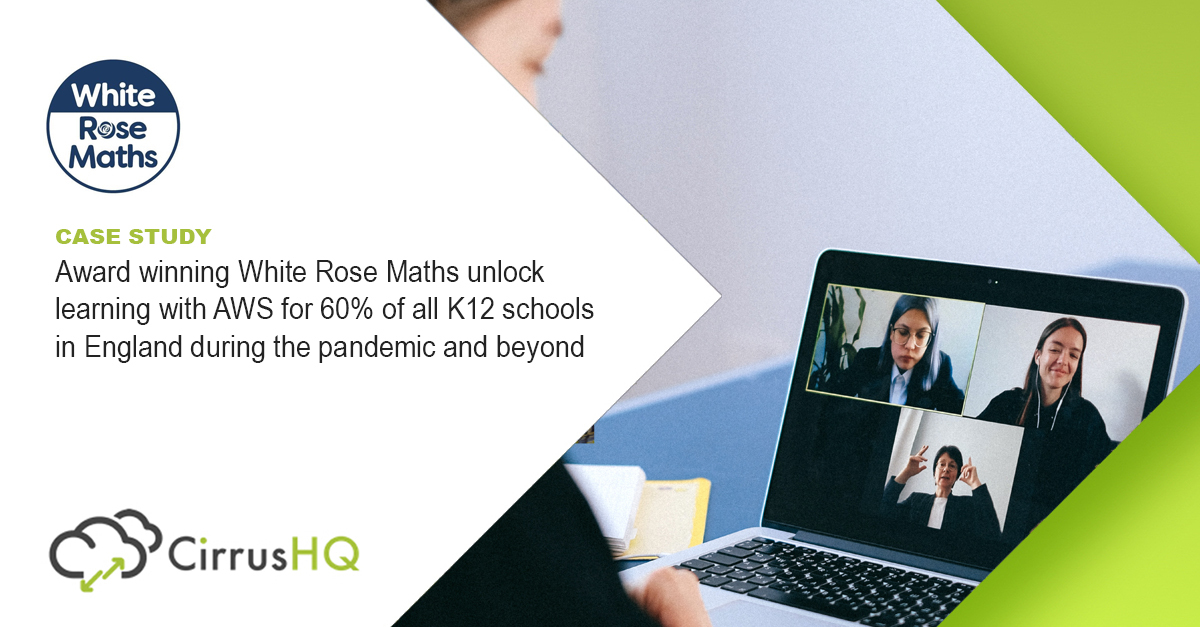 White Rose Maths unlocking learning with AWS, to transform usage of