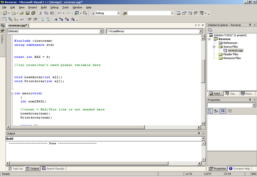 CIS Department > Tutorials > Software Design Using C++ > Using the