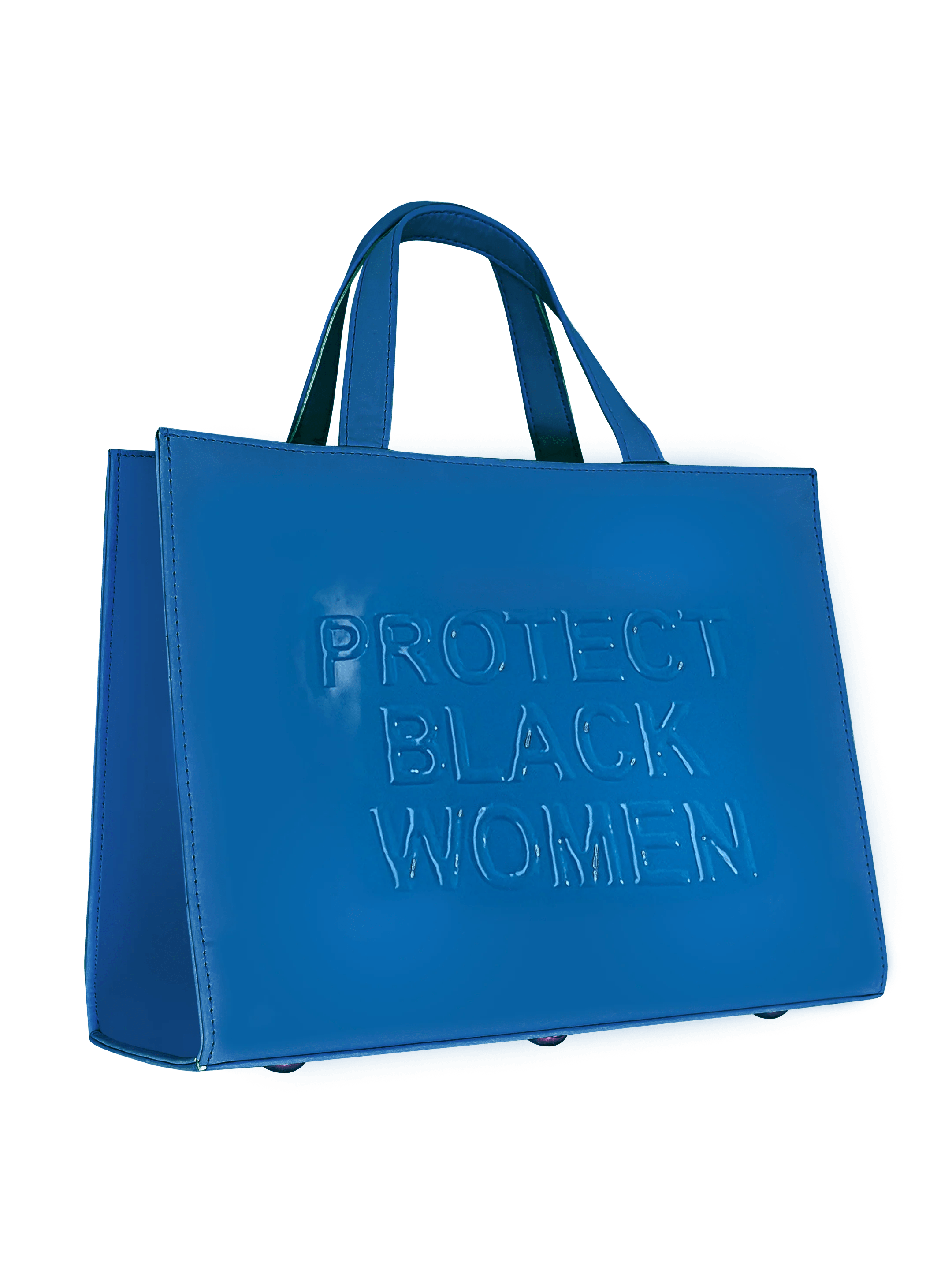 PBW Patent Leather Bag (Turquoise) CISE