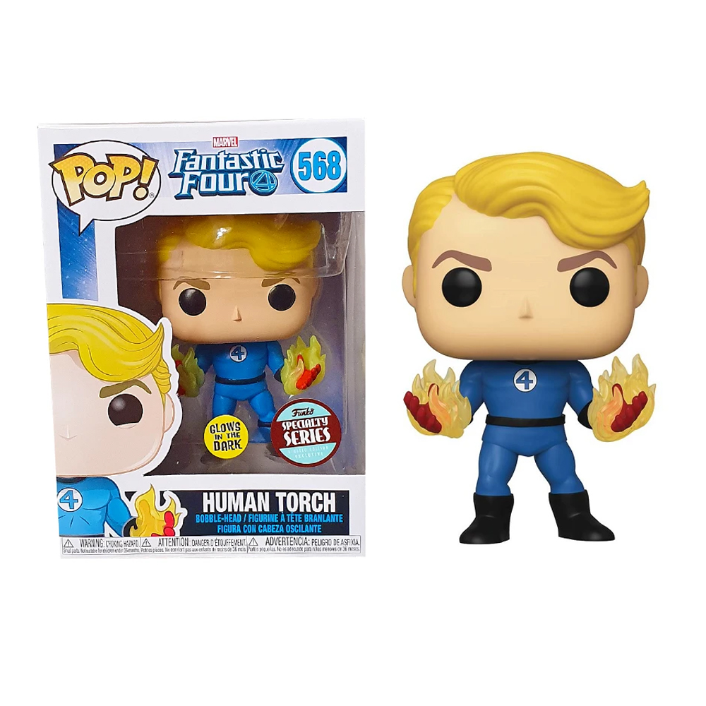 Funko POP!Marvel Human Torch 568 CISEMU Geek Store