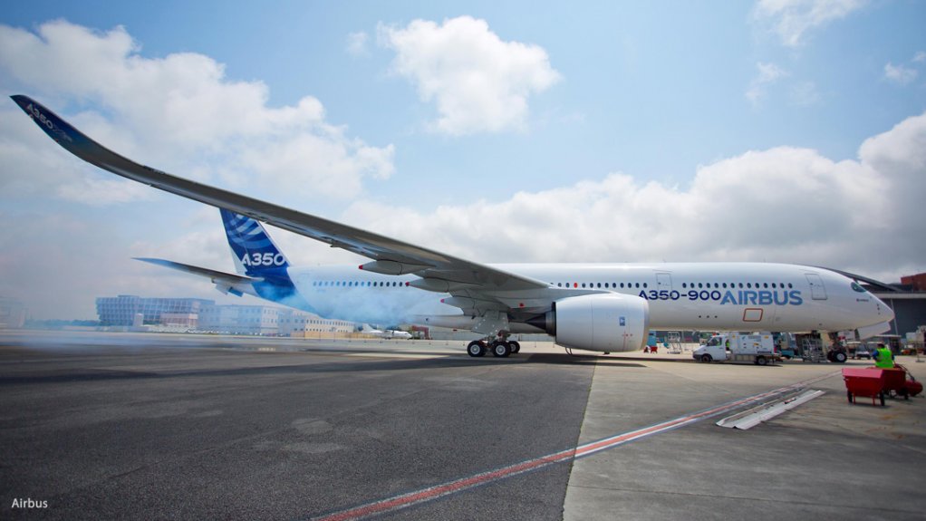 Airbus' latest design, the A350, going well