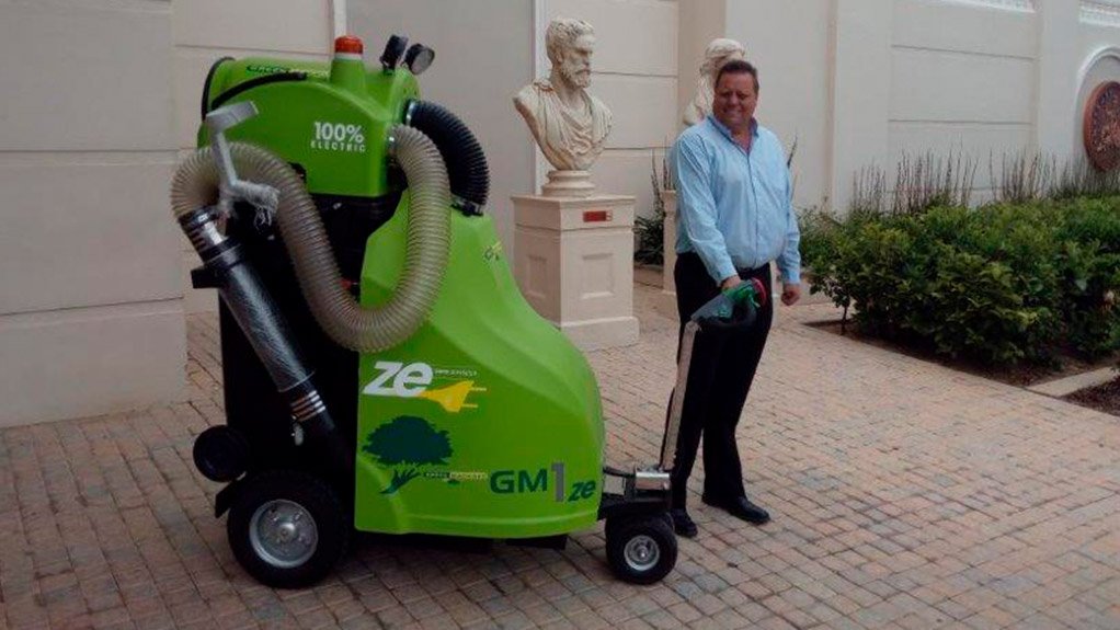 Zeroemission litter picker is SA’s next generation of cleaning equipment