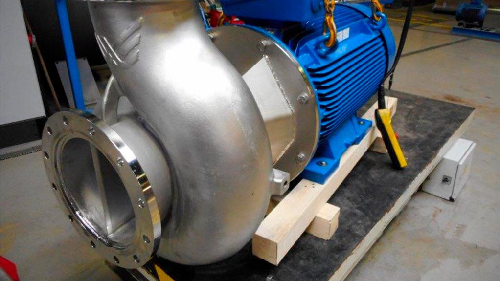 Cheers to largest centrifugal pump in South Africa