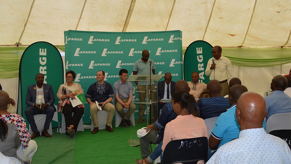 Lafarge Injects Millions Into Bodibe Village Lichtenburg, North West