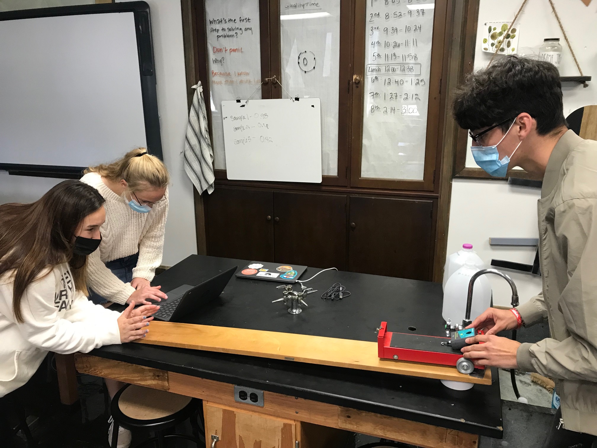 Physics Students Explore Kinematics Cissna Park Education Foundation