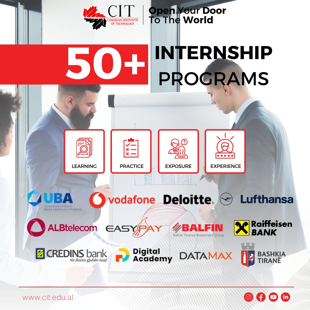 CIT COLLABORATION WITH BUSINESSES INTERNSHIPS Canadian Institute of