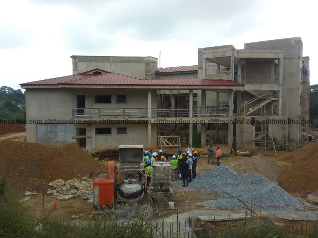Lands Commission head office almost complete Contractors