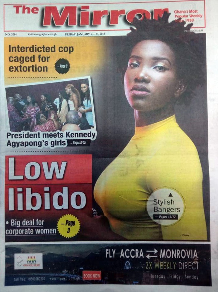 Newspaper headlines Friday, January 5, 2017