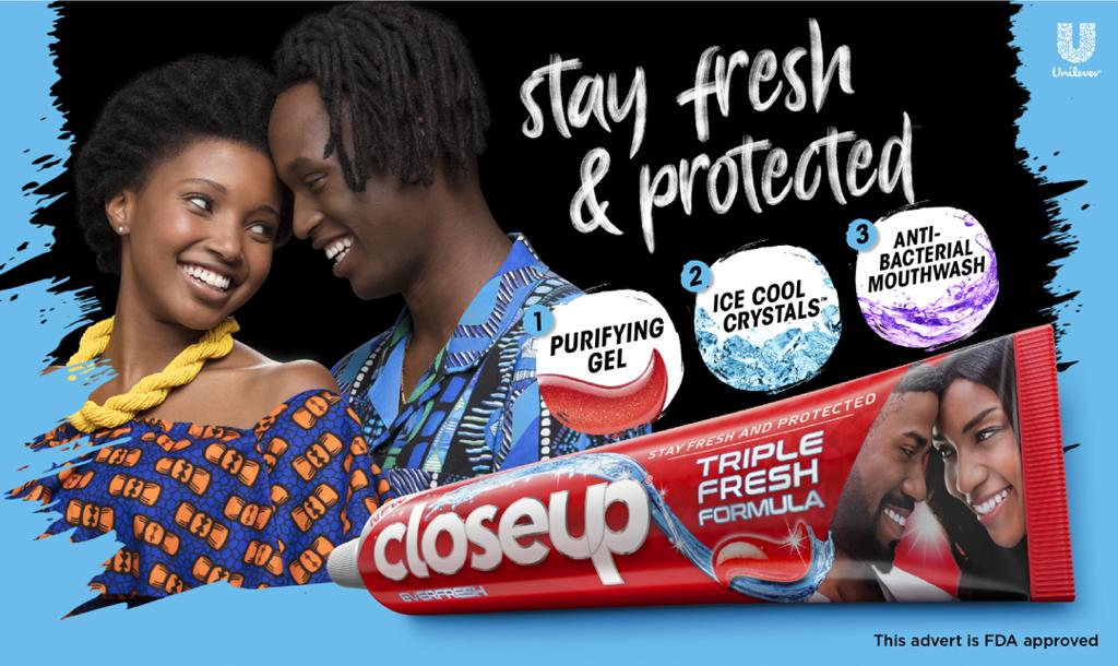 Unilever Ghana launches two new variants of Closeup toothpaste