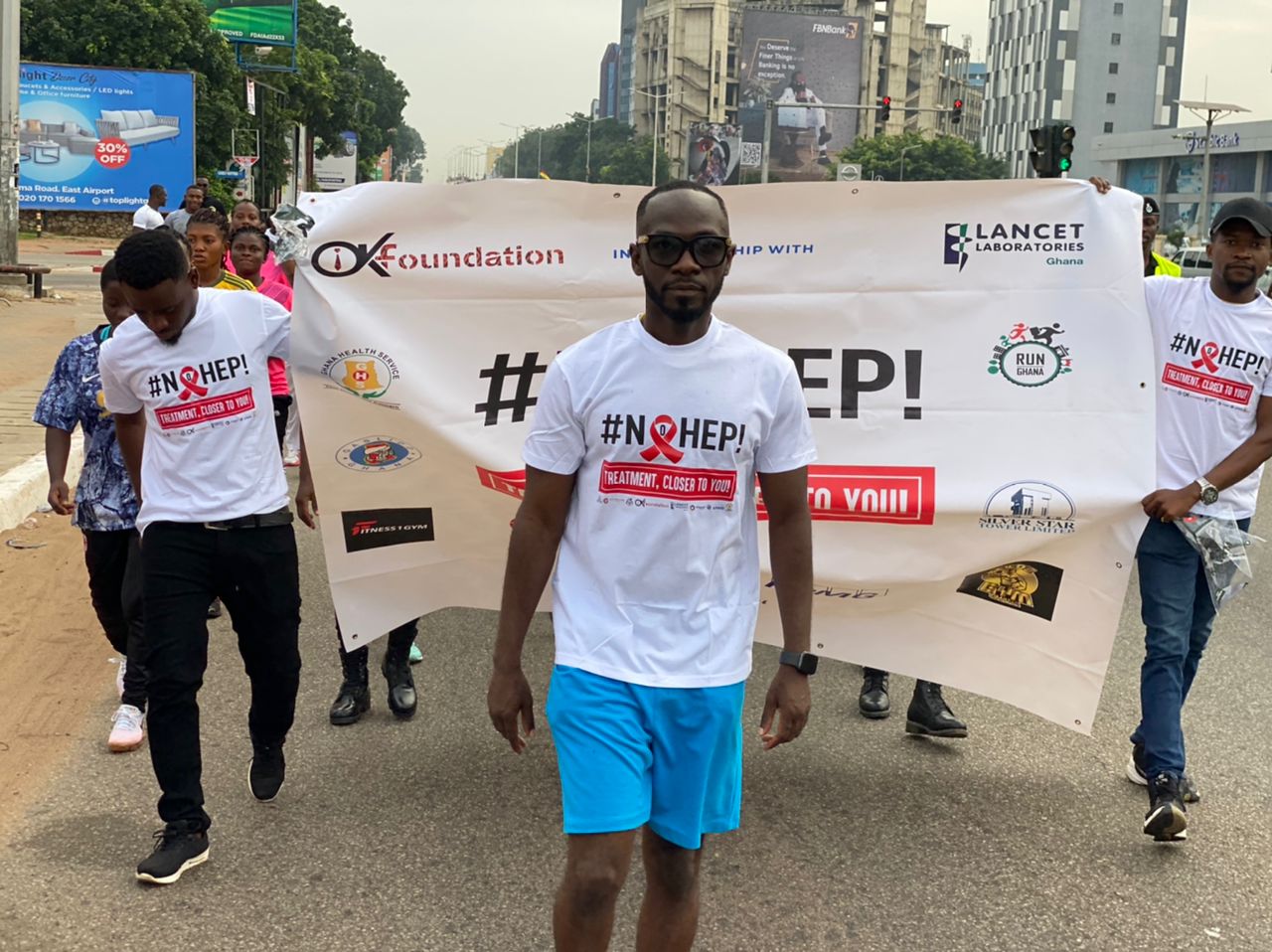 Okyeame Kwame grateful to MDSLancet for supporting his Hepatitis B project