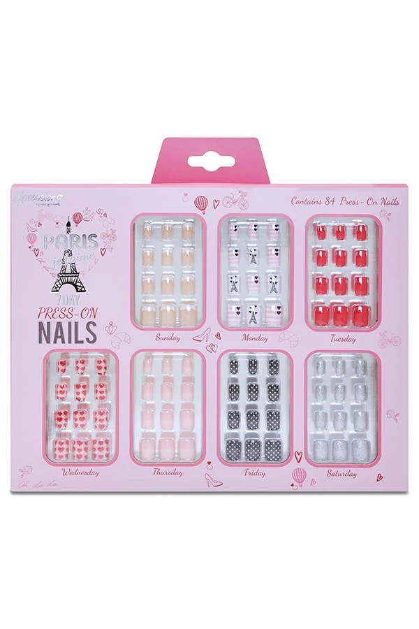 Paris PresOn Nail Kit Citi Trends