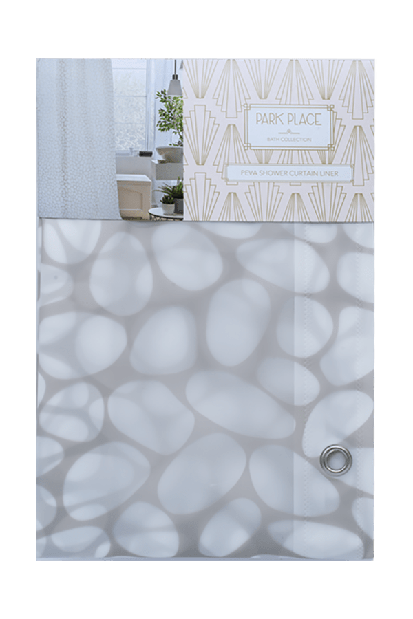 Pebble Print Shower Curtain Liner Citi Trends