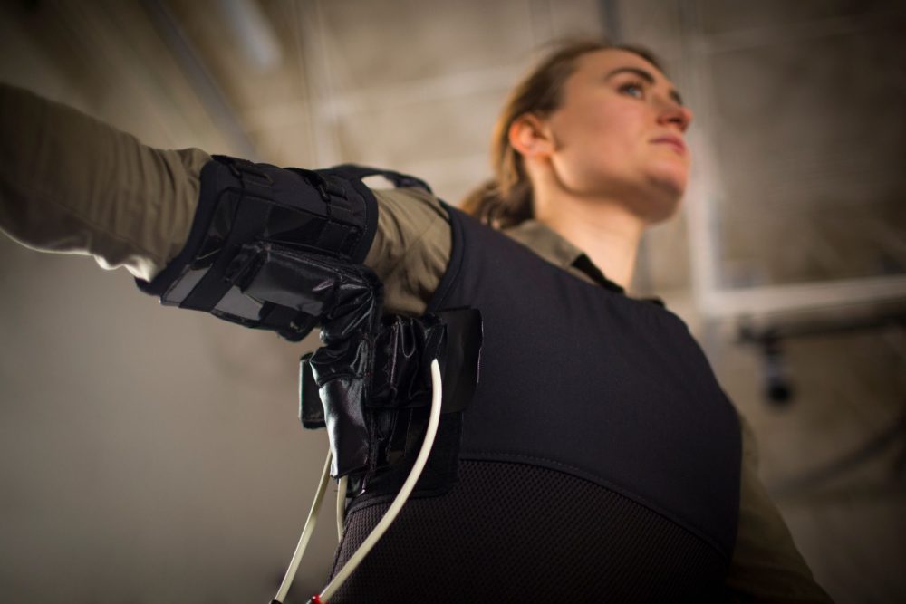 NSF-Soft Robotics Inflatable Shoulder Device