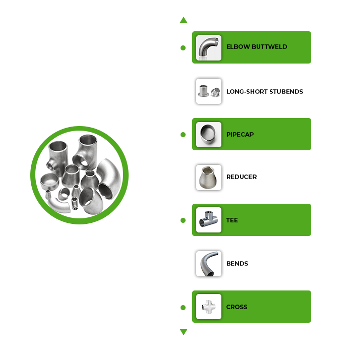 Premium Buttweld Pipe Fittings Manufacturer & Exporter in Mumbai