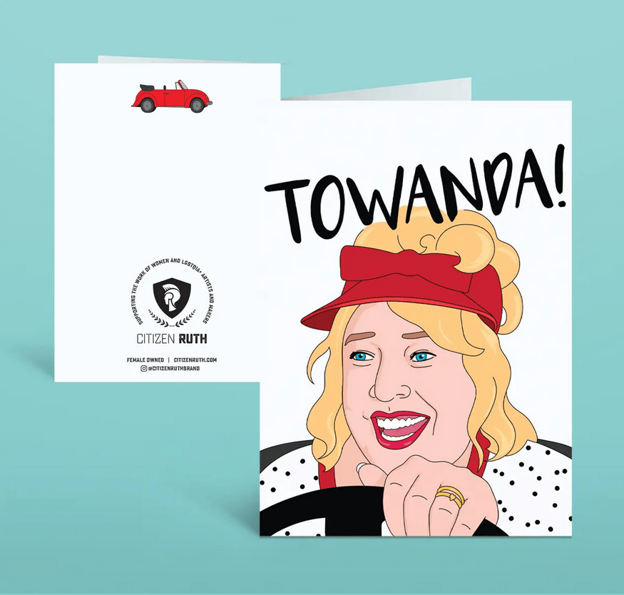 Fried Green Tomatoes Towanda! card Citizen Ruth