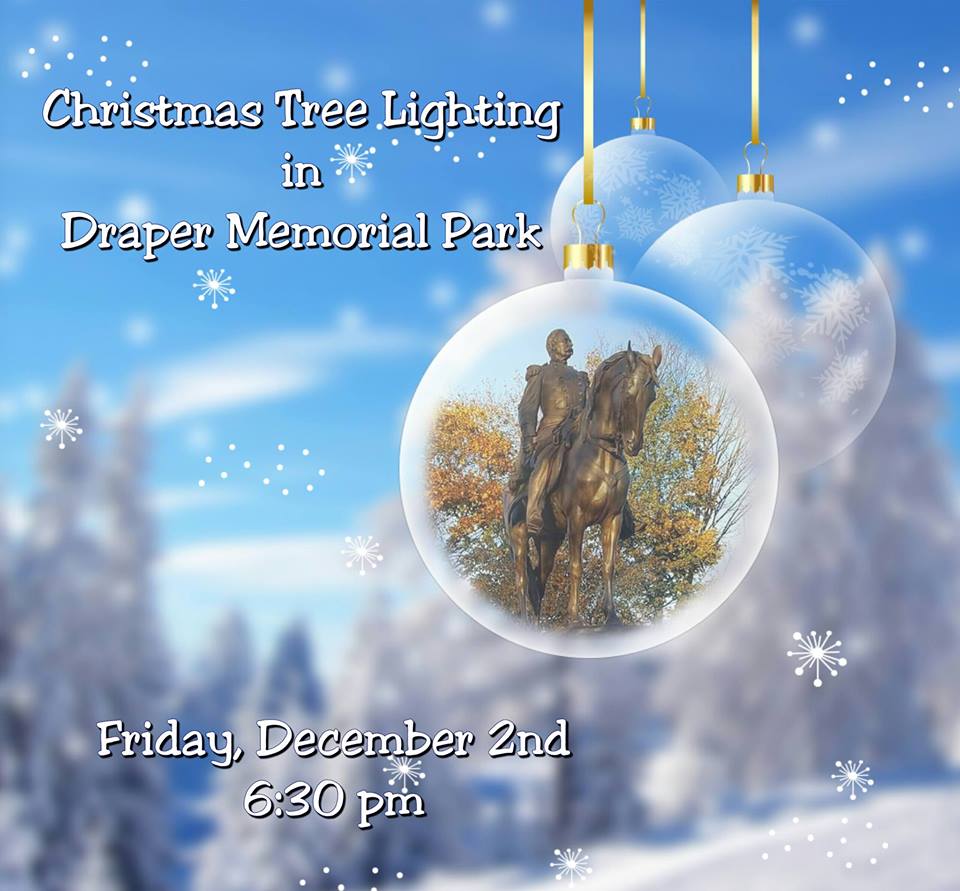 Milford Business Owner Installs New Christmas Tree in Draper Park as