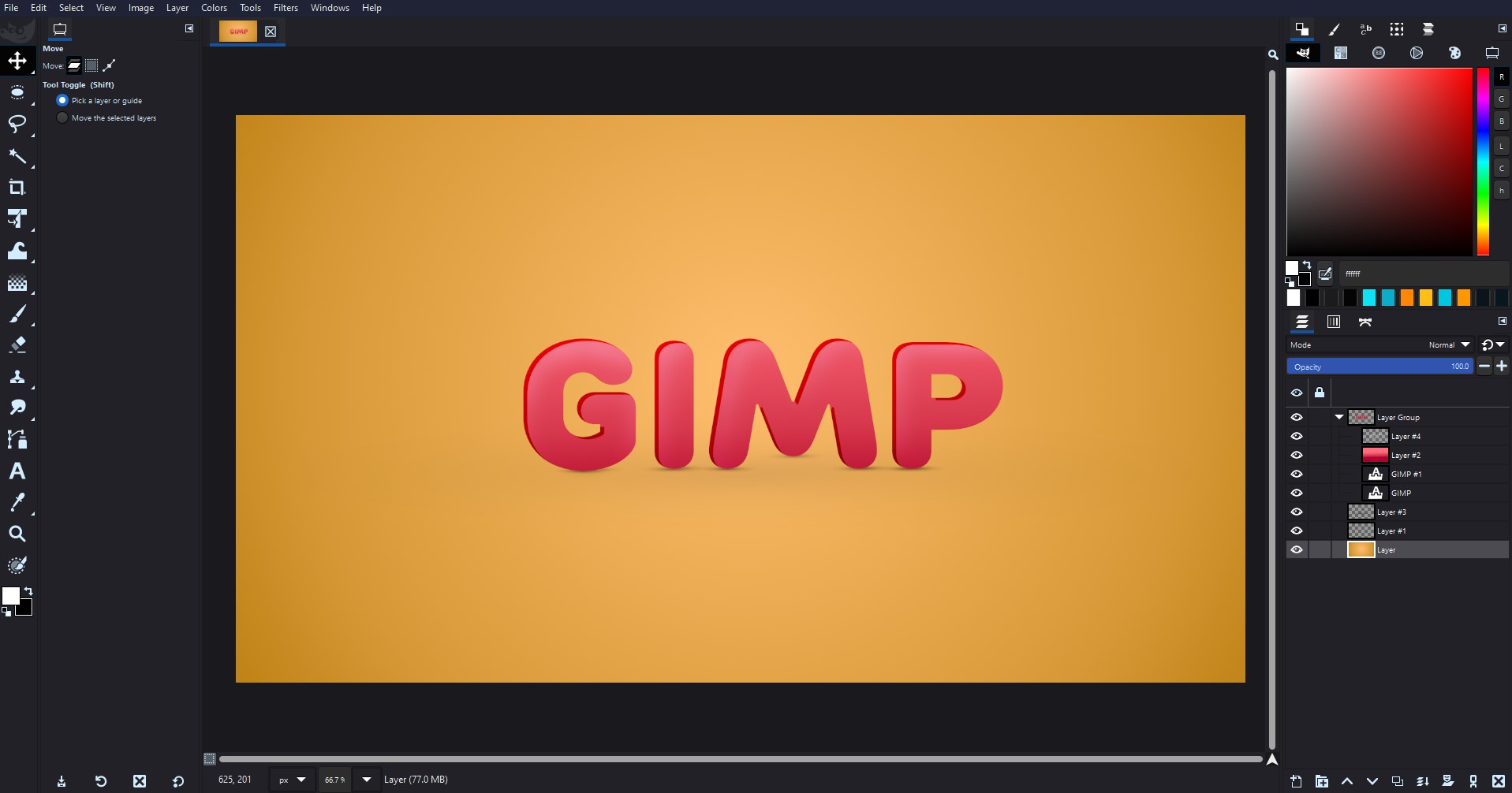 Getting a Color Scheme From an Image in GIMP CitizenSide